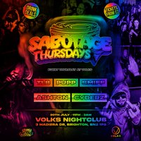 Sabotage Thursdays at The Volks Nightclub