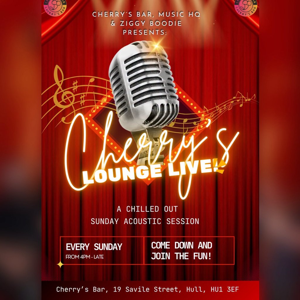 The Cherry's Lounge Live - open mic & acoustic session