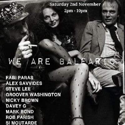 We Are Balearic Halloween Alldayer