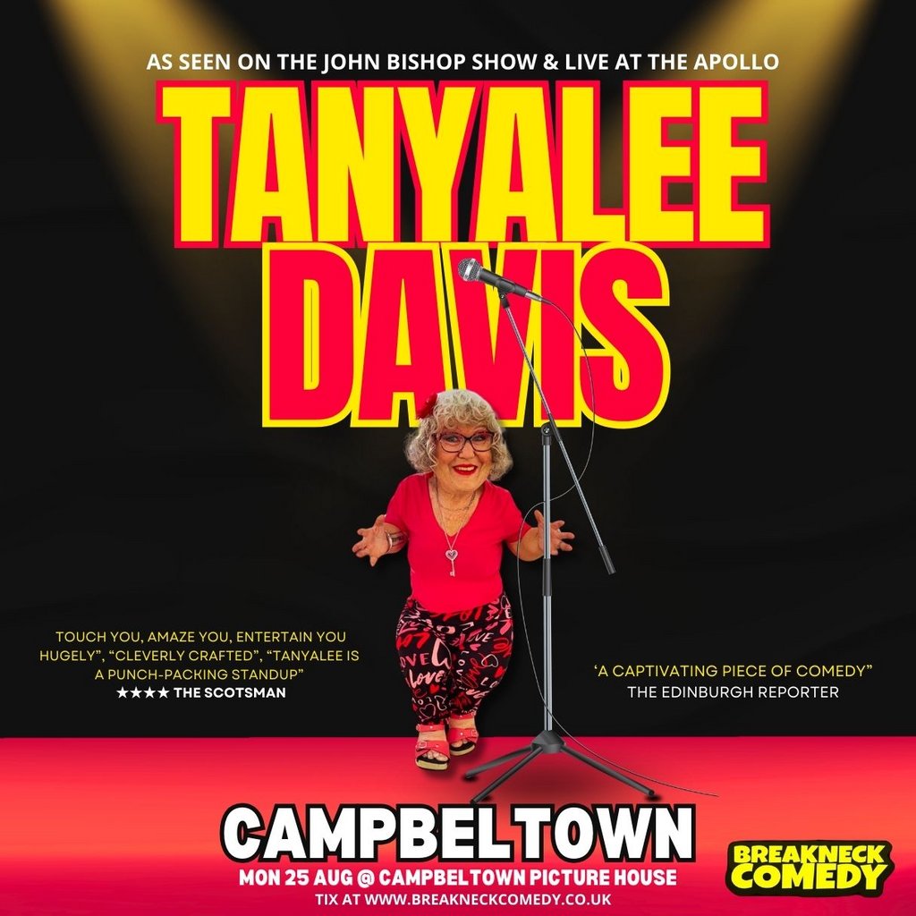 Tanyalee Davis, 25 August | Event in Campbeltown | AllEvents