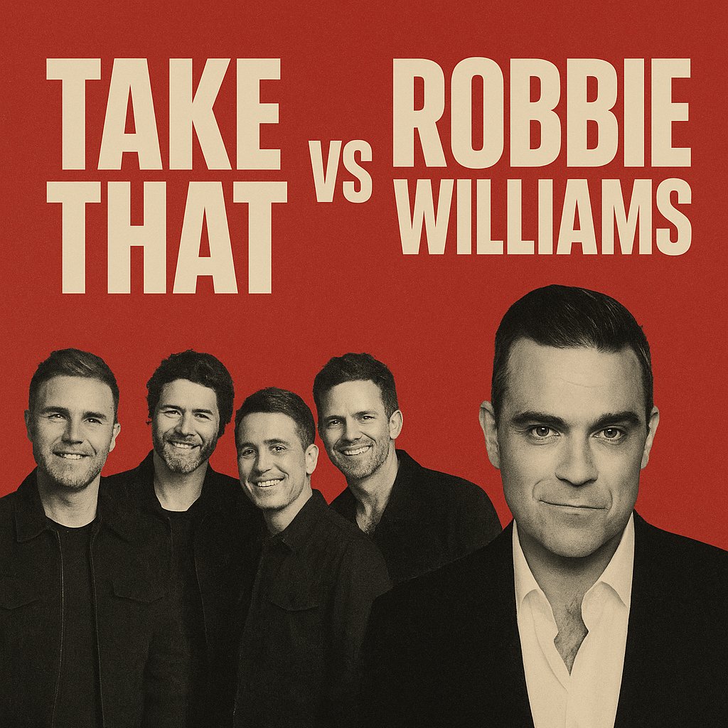 Take That vs Robbie Williams