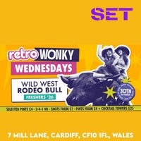 Retro Wonky Wild West Wednesday 30th September at Retro Cardiff