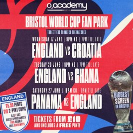 Bristol World Cup Fan Park - England vs Ghana!