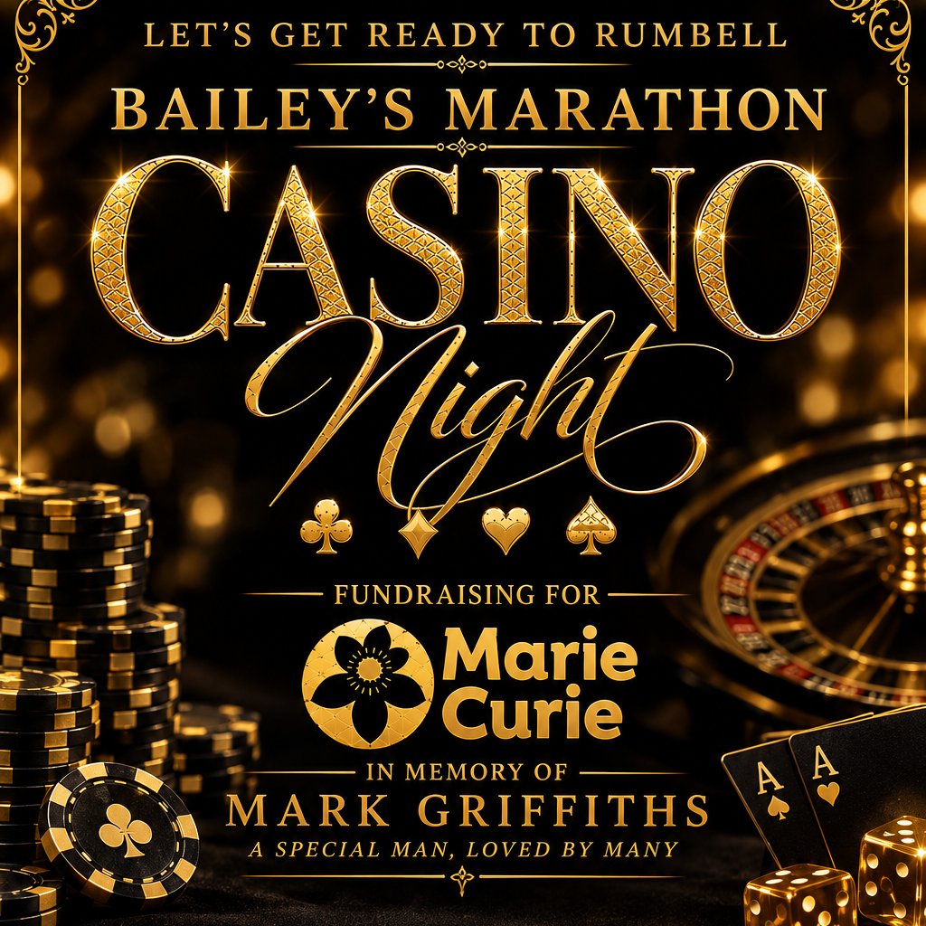 Bailey's LDN Marathon Casino Night