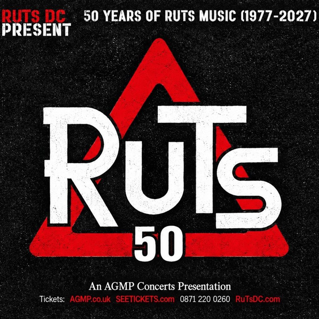 Ruts DC Presents The Ruts — gig artwork