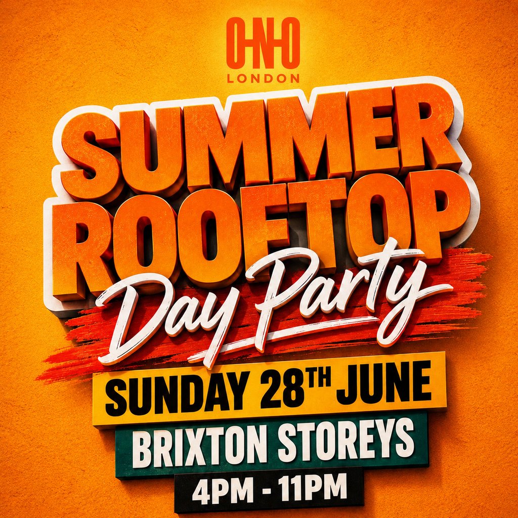 Summer Rooftop Day Party (£1 B4 5PM With A Ticket)
