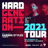 Hard Generation 2021 Tour Presents Darren Styles