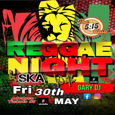 Reggae Night with Gary DJ
