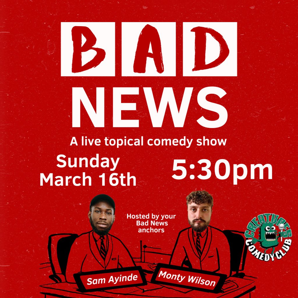 BAD NEWS || Creatures Comedy Club