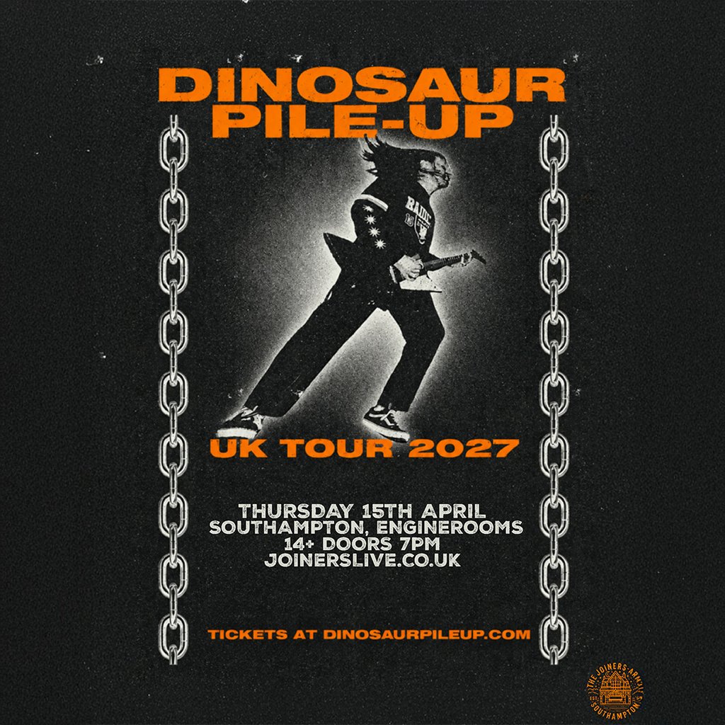 Dinosaur Pile Up at EngineRooms, Southampton