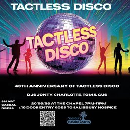 40th Anniversary of Tactless Disco with Jonty