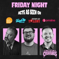 Friday Night Showcase|| Creatures Comedy Club