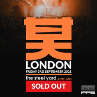 Sold Out: Shogun Audio — London 2021 Sold Out: Shogun Audio — London 2021