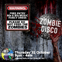 Zombie Disco at Stage And Radio