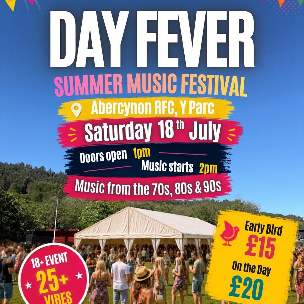 Day Fever Summer Music Event Abercynon RFC