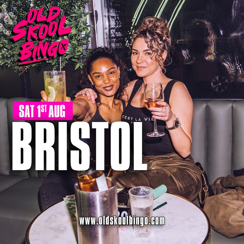 Old Skool Bingo Sat 1st August Bristol