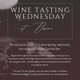 Wine tasting wednesday Event Title Pic