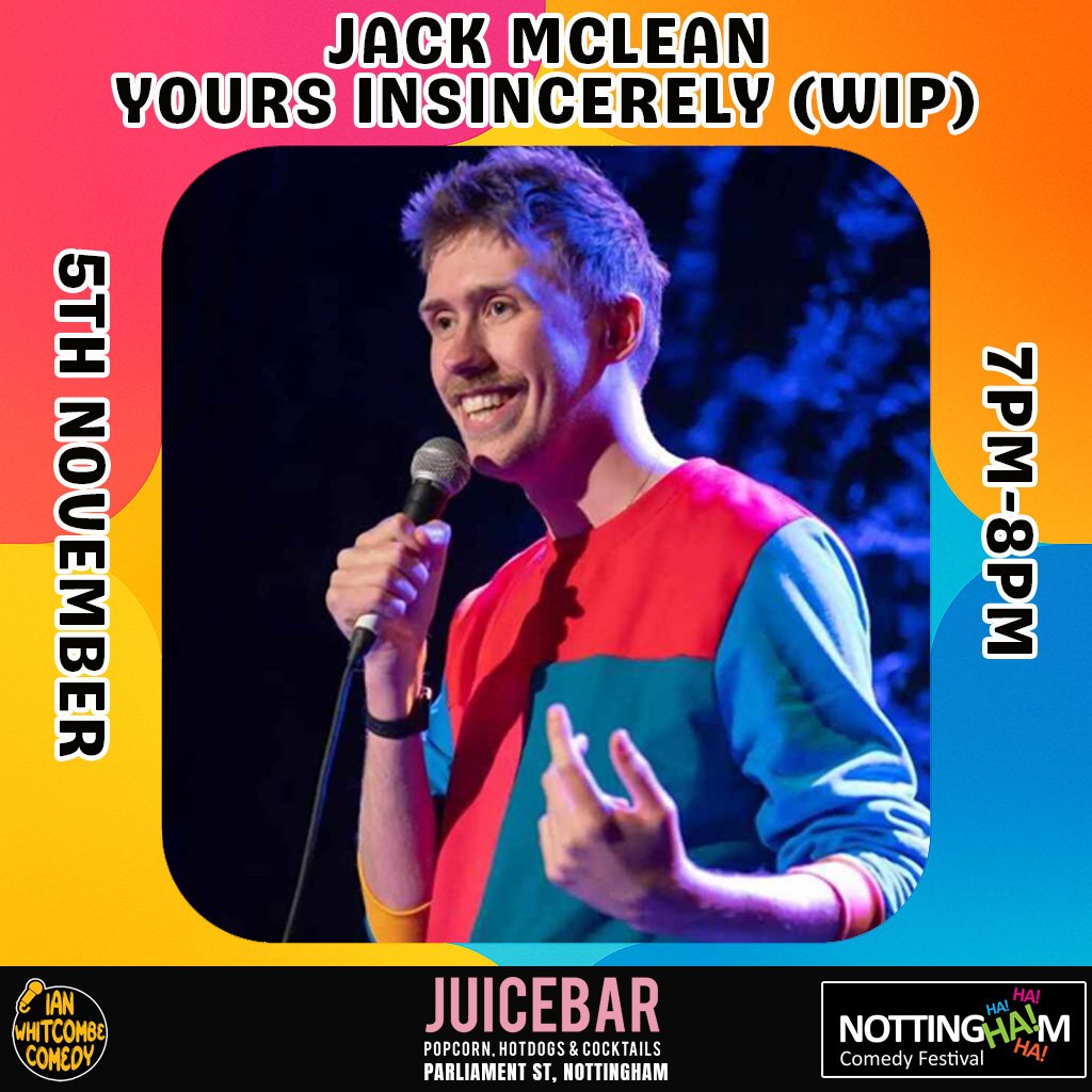 JOKES@THEJUICE - Jack McLean : Yours Insincerely (WIP)