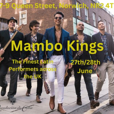 The Mambo Kings Live in Norwich