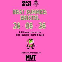 Croakheads does brat summer at basement 45 on 26.06 at Basement 45