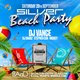 Silver Beach Party Event Title Pic