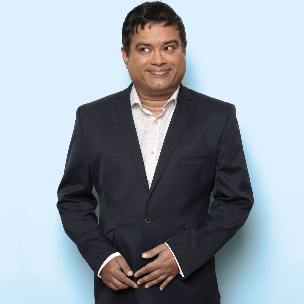 Paul Sinha 2 Sinha Lifetime at Southport Comedy Festival Under Canvas At Victoria Park, Southport