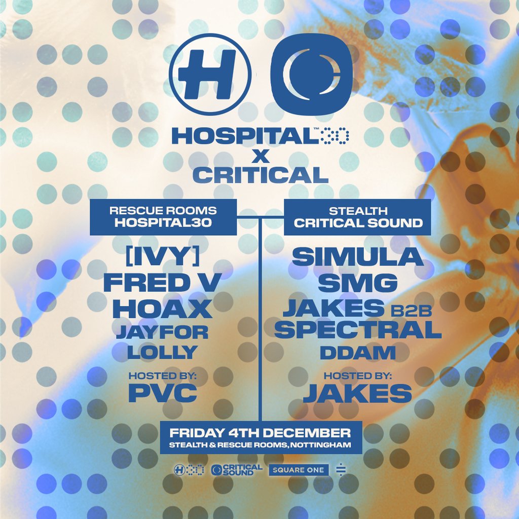 Hospital30 x Critical Sound Nottingham | Square One at Stealth And Rescue Rooms, Nottingham