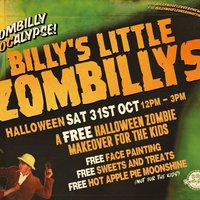 LITTLE ZOMBILLYS - FREE Halloween Party For All The Family!! at Billy Bootleggers