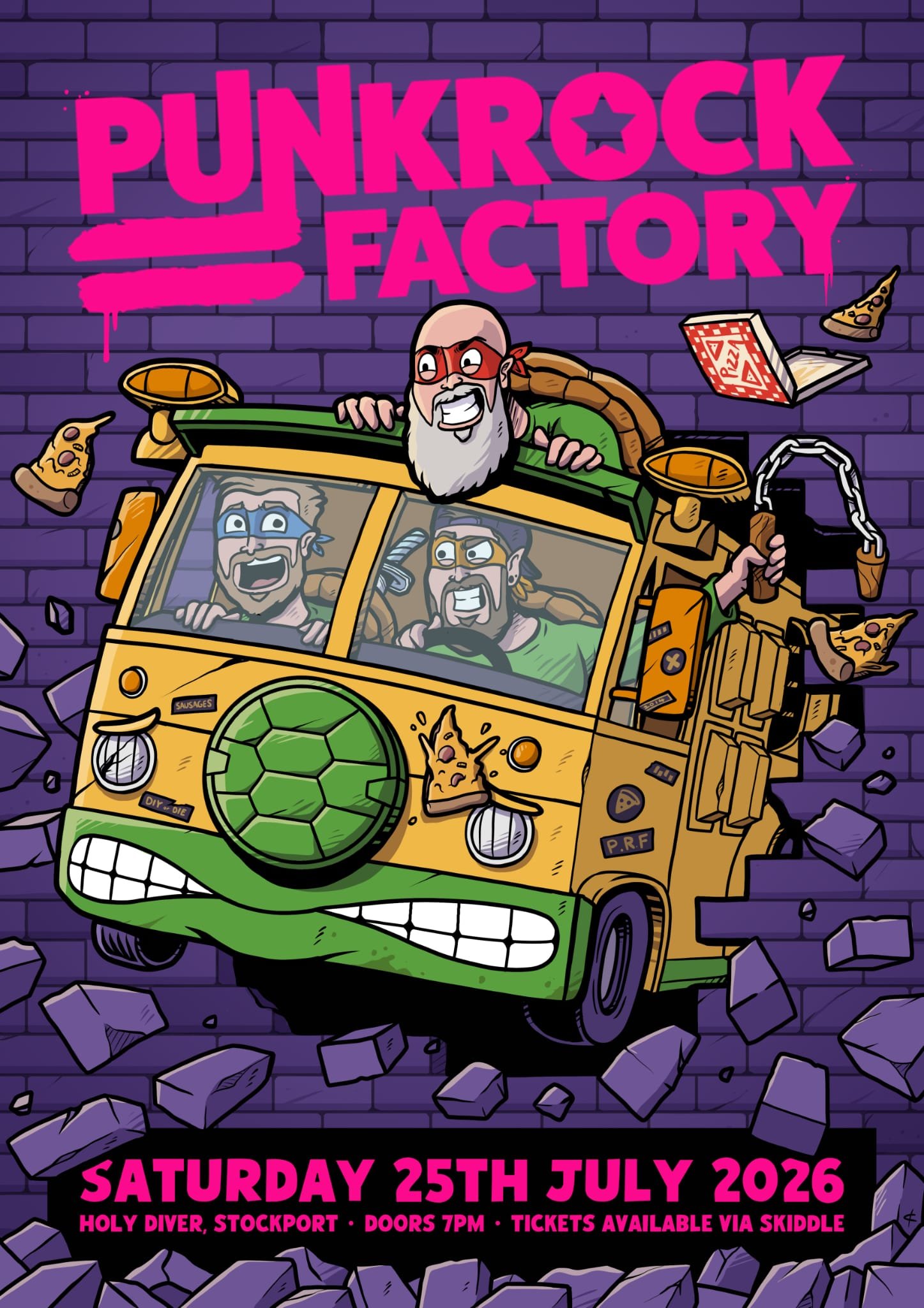 Tickets: Punk Rock Factory | Holy Diver Stockport Sat 25 July 2026