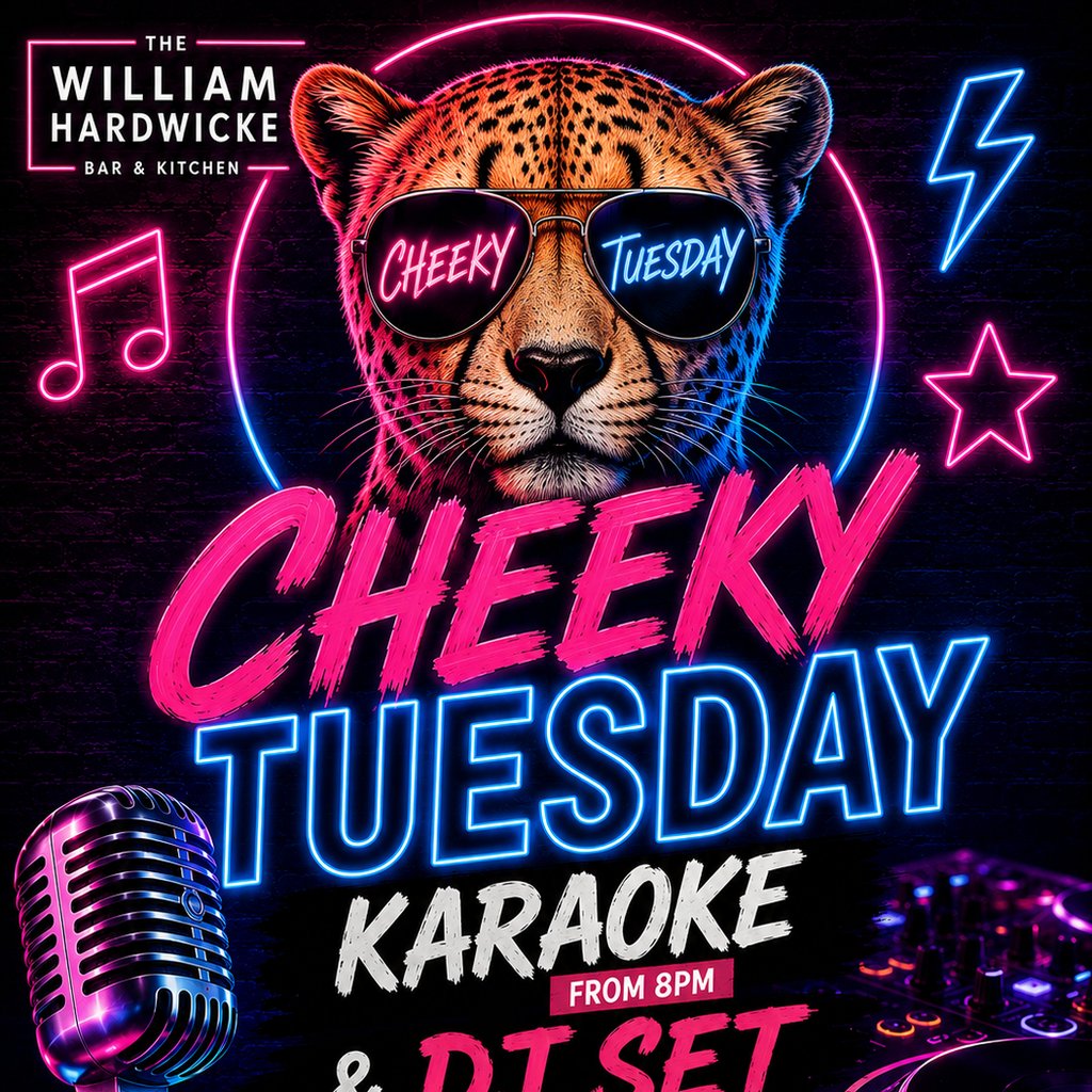 Cheeky Tuesday Karaoke! at The William Hardwicke, Bognor Regis