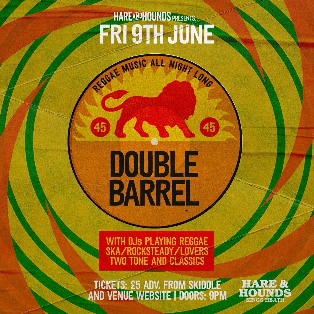 Double Barrel Hare And Hounds Kings Heath Birmingham Fri 9th June