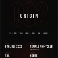 SND Origin 002 at Temple Club 