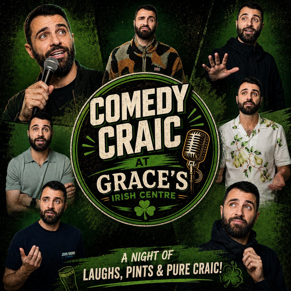 Grace's'te James Gardner ile Komedi Craic