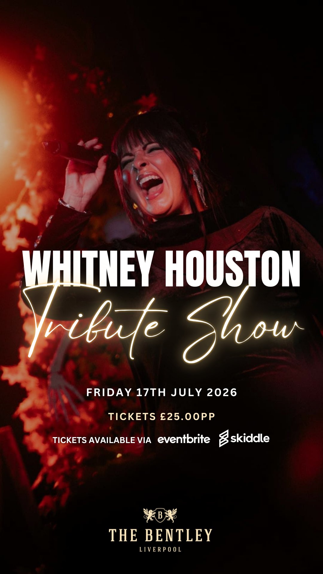 Tickets: The Ultimate Whitney Houston Tribute Show | The Bentley