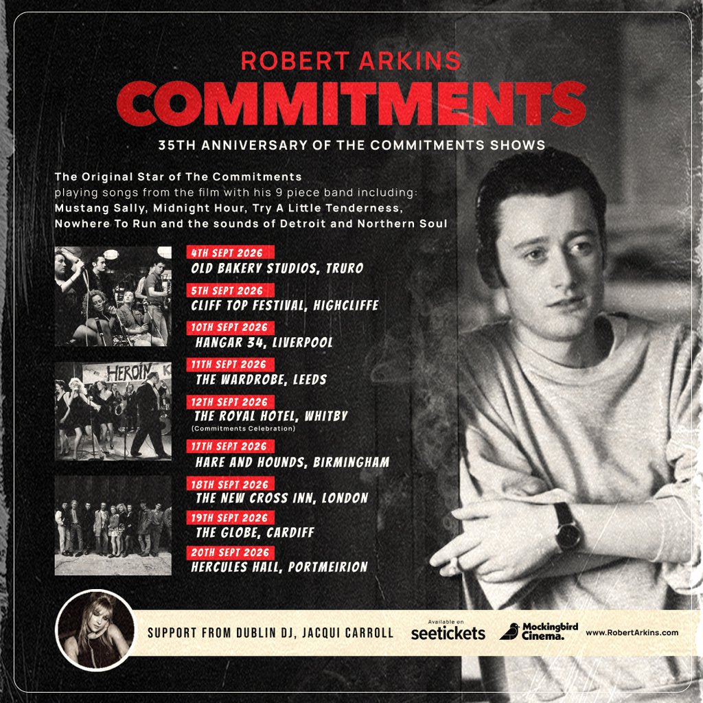 Robert Arkins - Commitments