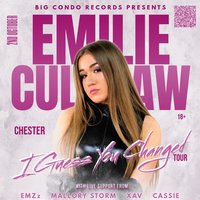 Big Condo Records Presents Emilie Culshaw IGYC Tour Chester at G21 The Saddle Inn