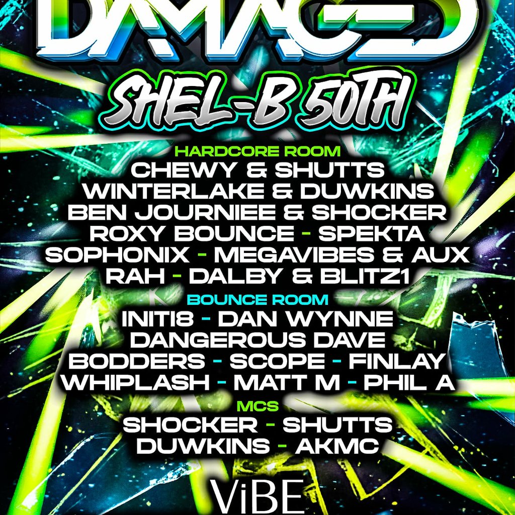 Damaged Events Shel-B 50th Birthday bash Image