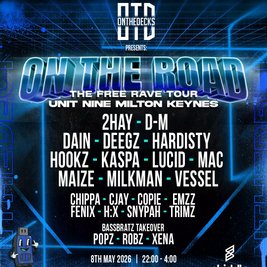 OTD: On The Road Tour - MILTON KEYNES - Free DNB Rave!