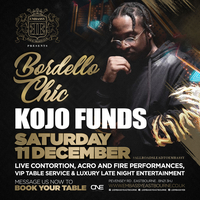 KOJO FUNDS performing LIVE! at Embassy Grand Cafe And Late Lounge