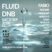 FLUID Liquid DNB @ NG-ONE Nottingham at NG ONE CLUB  TOP FLOOR