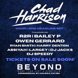 Locked Into The Bassline (Halifax) ft Chad Harrison & More
