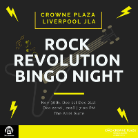 Rock Revolution Bingo Night