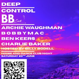 BBevents #1: Deep Control: House and Dance Club Night
