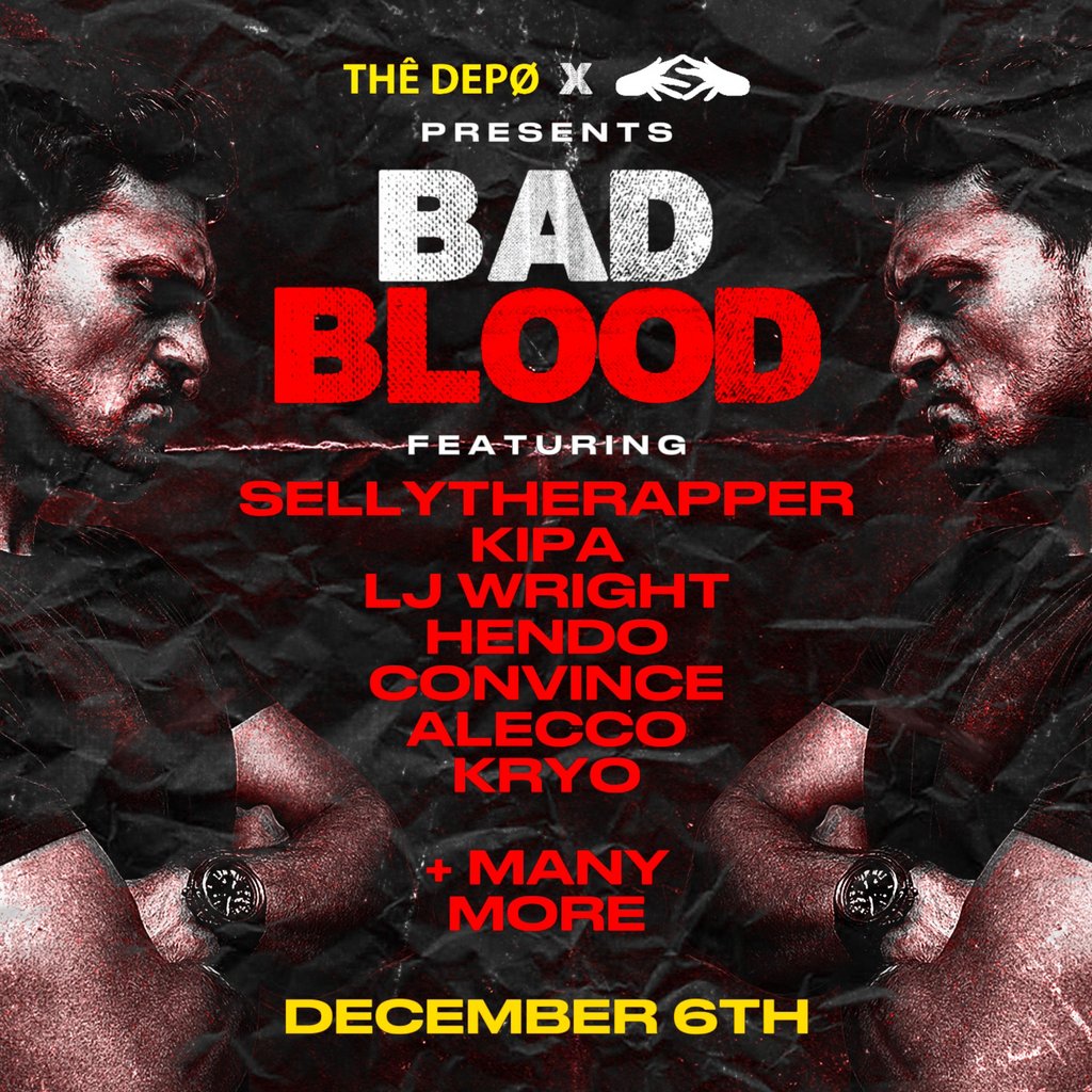 Bad Blood Rap Battles | THE DEPO Plymouth Sat 06 December 2025