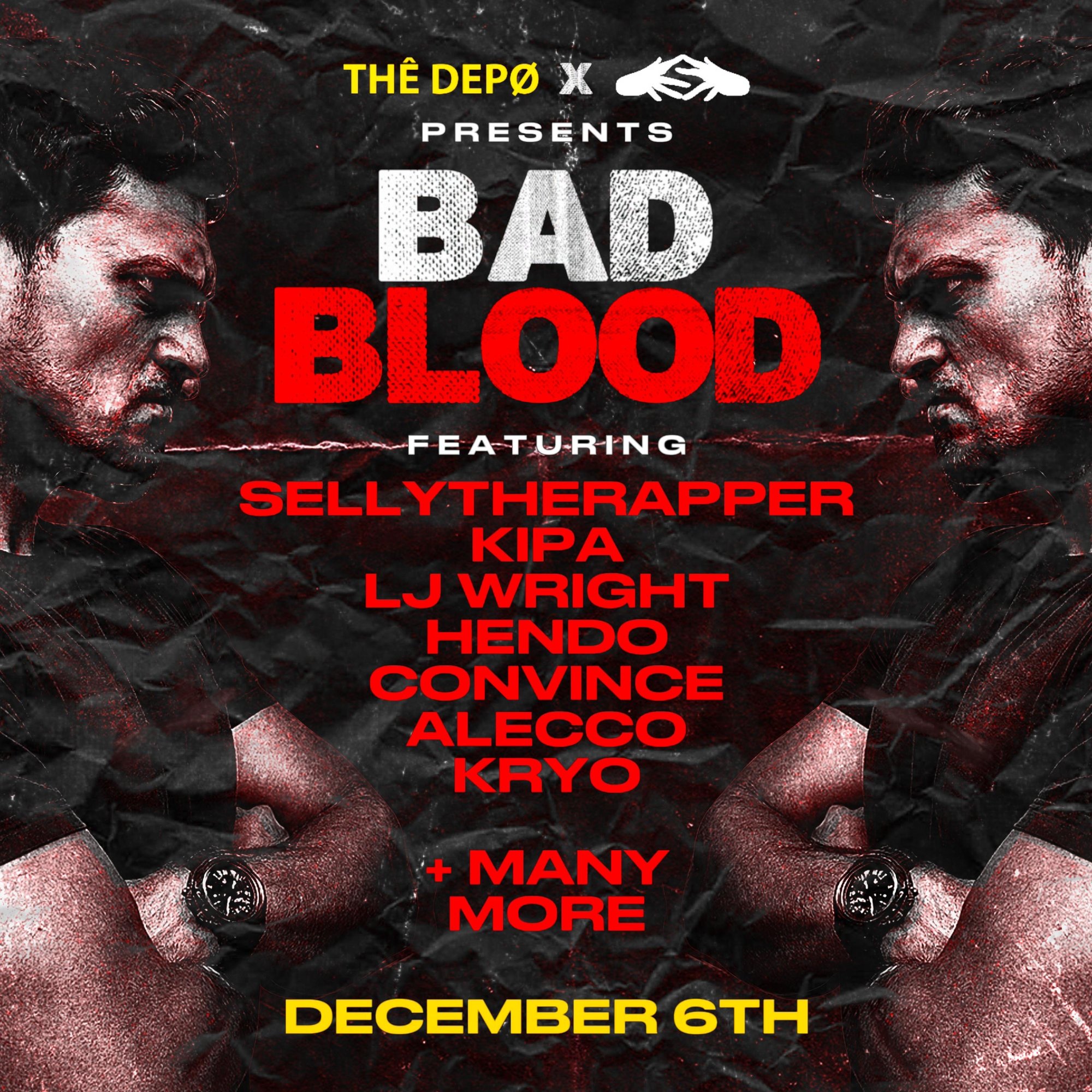 Tickets: Bad Blood Rap Battles | THE DEPO Plymouth Sat 06 December