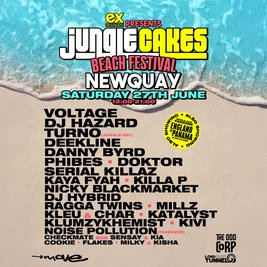 Jungle Cakes Beach Festival Newquay 2026