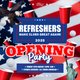 REFRESHERS Sunday | Red Cup Opening Party Event Title Pic