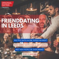 FriendDating in Leeds (Ages 18-59) at Manahatta Greek Street