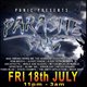 Panic at The Emo presents Parasite Eve Event Title Pic