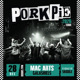 PorkPie Live Christmas Special at MacArts, Galashiels